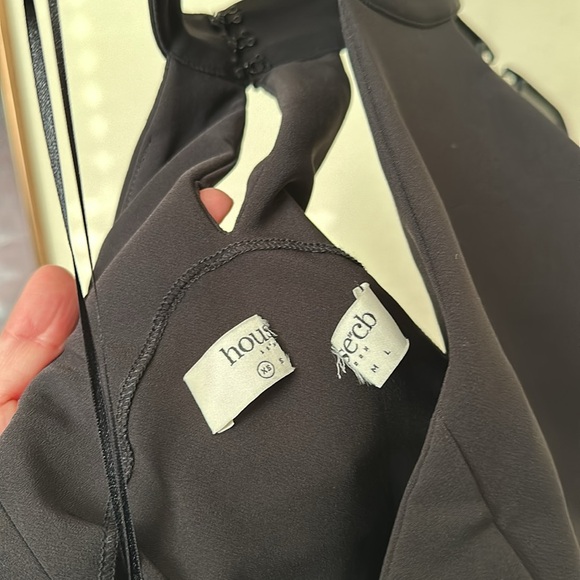 House of CB 'Juniper' Black Peplum‎ Midi NWT size XS - Picture 5 of 8